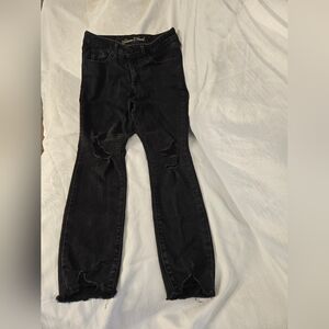 Women's, Black, Universal Thread Mid Rise Skinny Jeans